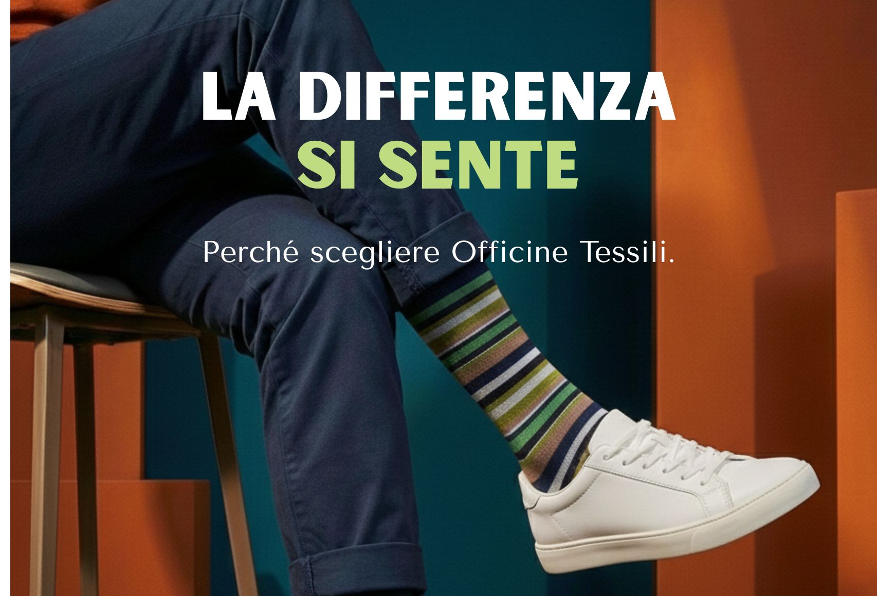 La differenza tra una buona calza e una qualunque? Si sente.